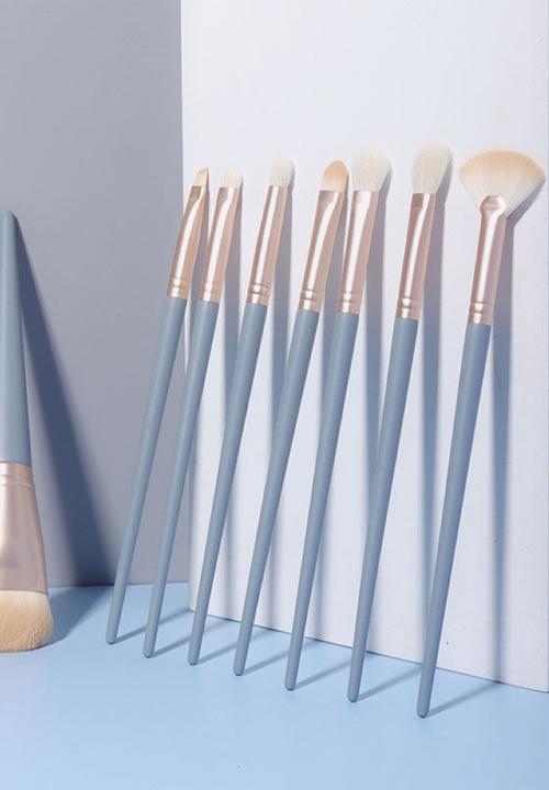 Glam Beauty 10 Piece Brush Set with case